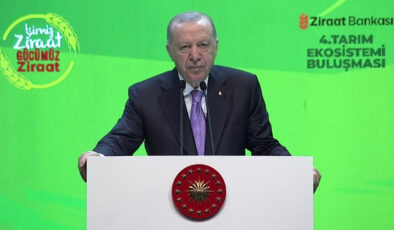 Cumhurbaşkanı Erdoğan’dan tarım bölümüne yeni muştular