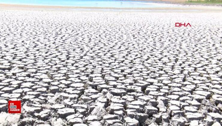 Diyarbakır’da Kabaklı Sulama Göleti’nde kuraklık tehdidi