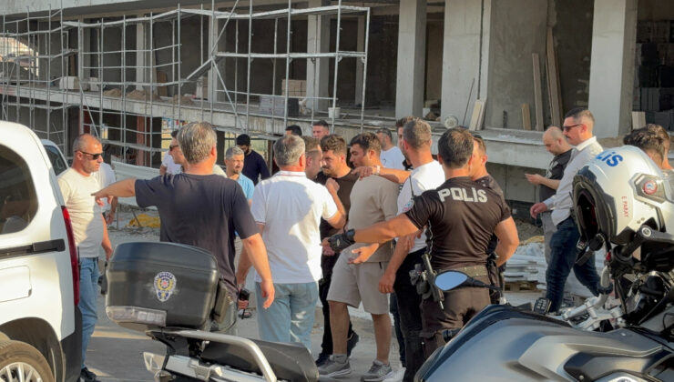 Edirne’de inşaat emekçilerinin arbedesine polis biber gazıyla müdahale etti