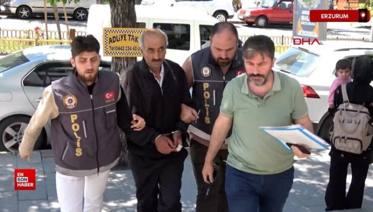 Erzurum’da eşini kalbinden bıçaklayan şahıs adliyeye sevk edildi