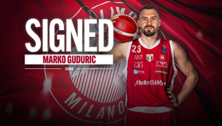 Fenerbahçe ayrılan Marko Guduric, EA7 Emporio Armani Milan’a gitti