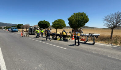 Gaziantep’te kaza sonrası arbede