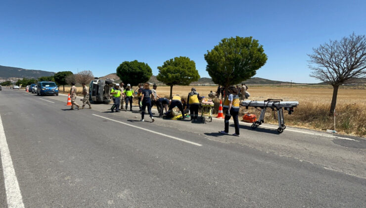 Gaziantep’te kaza sonrası arbede