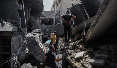 Gazze’de can kaybı 56 bin 500’e yükseldi