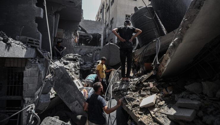 Gazze’de can kaybı 56 bin 500’e yükseldi