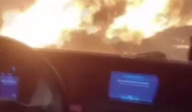 Hatay’da alevlerin ortasında kalan grupların güç anları