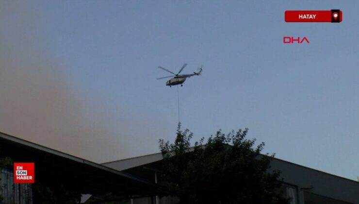 Hatay’daki orman yangını 2’nci gününde