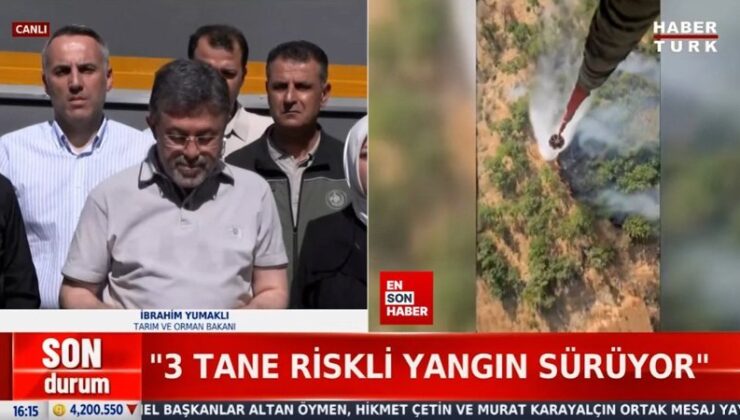 İbrahim Yumaklı: Ülke genelinde 113 yangın çıktı