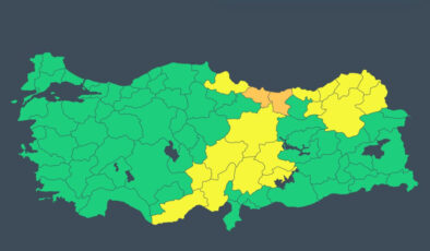 İçişleri Bakanlığı 11 ili uyardı: Sağanak ve fırtına geliyor