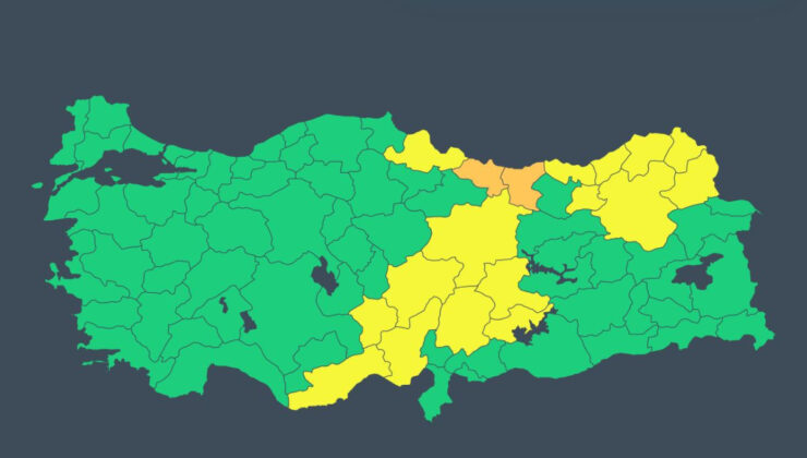İçişleri Bakanlığı 11 ili uyardı: Sağanak ve fırtına geliyor