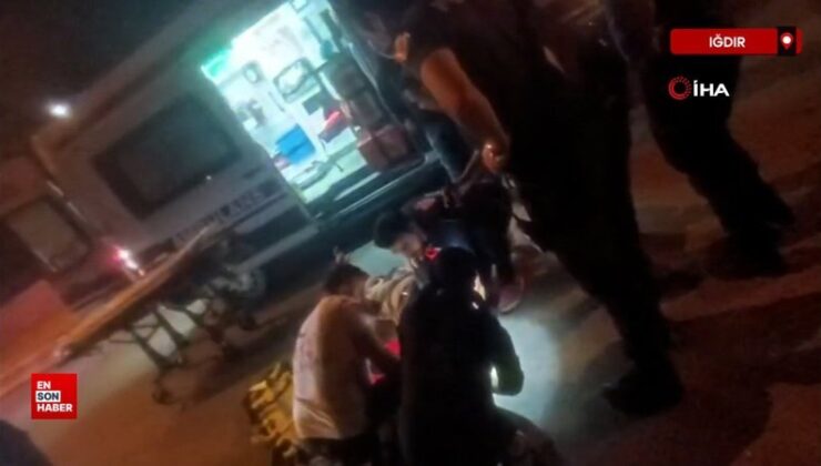 Iğdır’da bir kişi sokak ortasında darp edildi