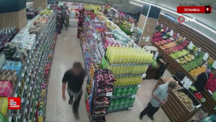 İstanbul Fatih’te marketten çikolata hırsızlığı
