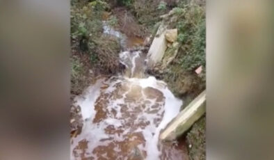 İstanbul Şile’de atık sular nedeniyle mahalleyi makûs kokular sardı