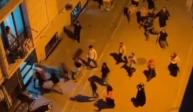 İstanbul’da iki aile ortasındaki laf atma tartışmasında ortalık birbirine girdi