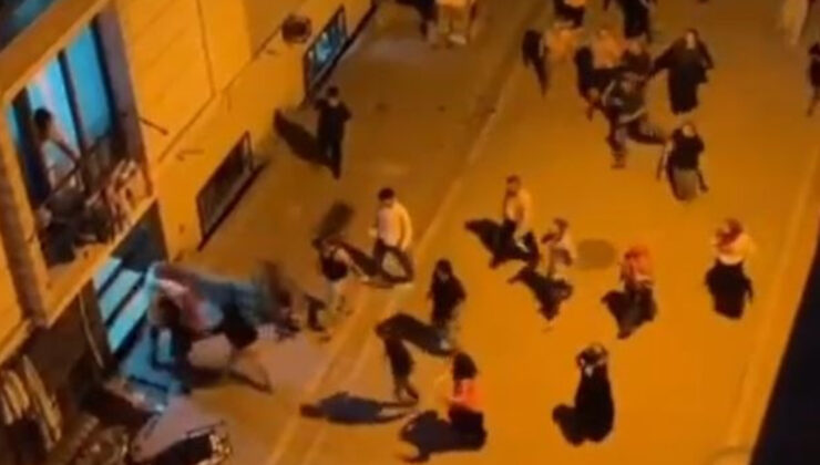İstanbul’da iki aile ortasındaki laf atma tartışmasında ortalık birbirine girdi