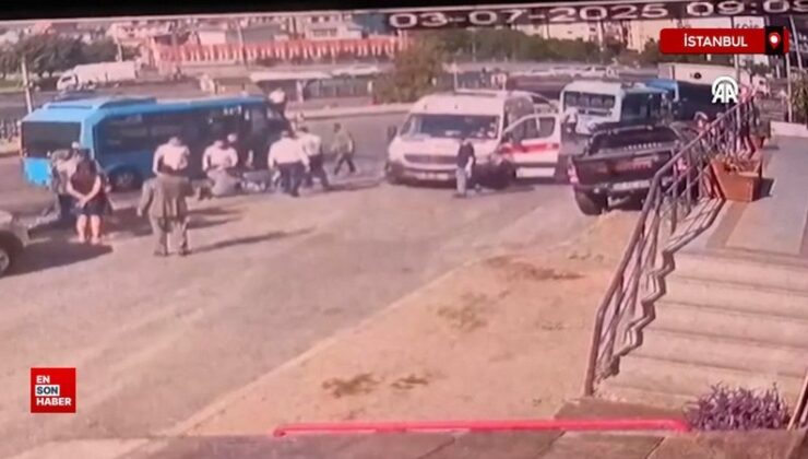 İstanbul’da  iki yolcu minibüsünün çarpışması sonucu 8 kişi yaralandı