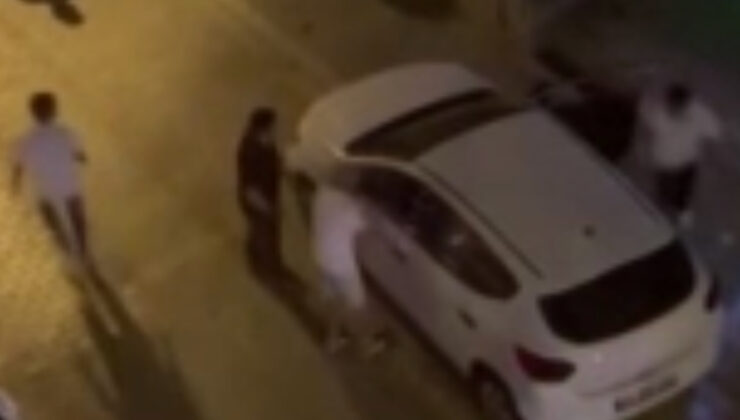 İstanbul’da kız kardeşimizi rahatsız etti deyip otomobiline saldırdılar