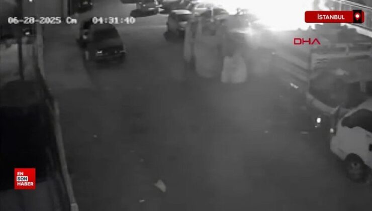 İstanbul’da sanayi sitesinde çıkan yangına ait 2 kuşkulu gözaltına alındı