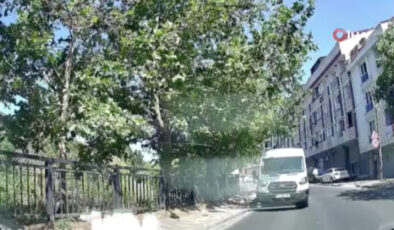 İstanbul’da trafik magandasından şoföre tehdit: Seni kesimlerim, dereye atarım