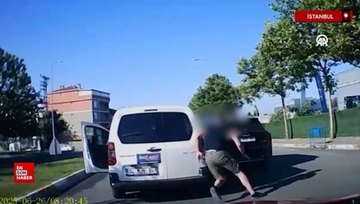 İstanbul’da trafikte aracından inerek tartışan şoföre para cezası