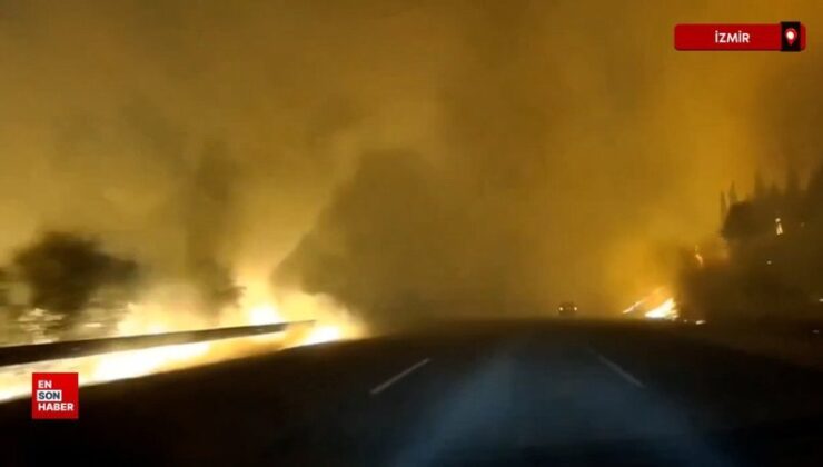 İzmir-Aydın otoyolu trafiğe kapatıldı