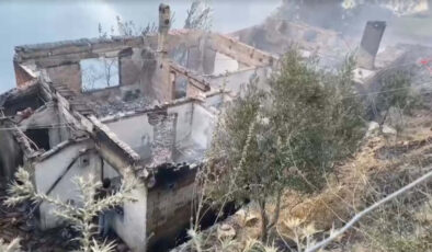 İzmir Ödemiş’teki orman yangınında can kaybı