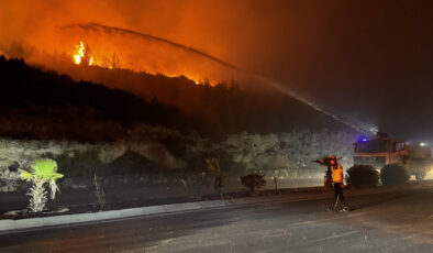 İzmir’deki yangınların NASA’dan manzarası
