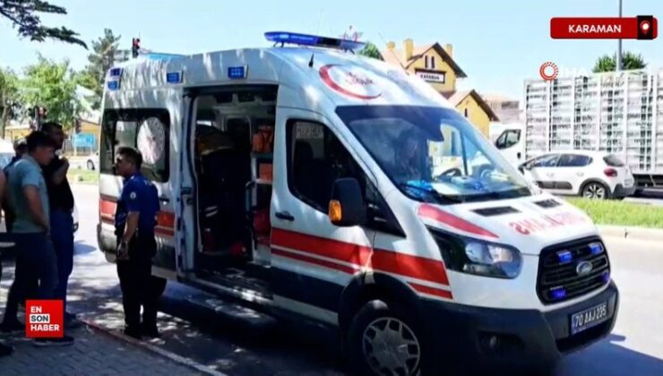 Karaman’da çatıdan düşen 16 yaşındaki çocuk ağır yaralandı