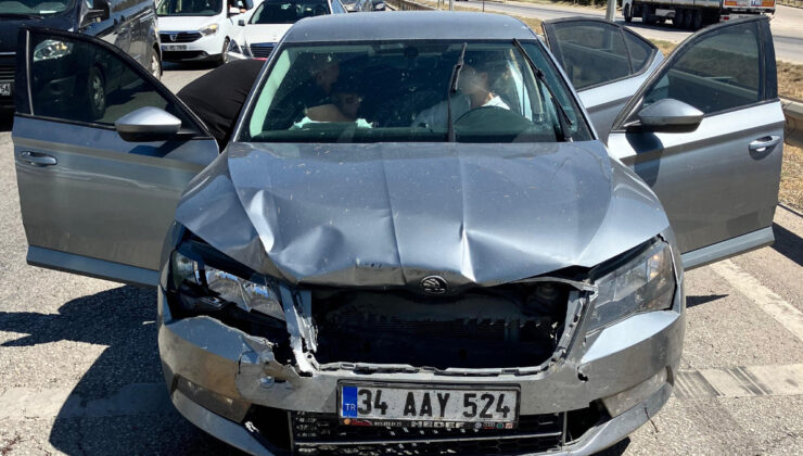 Kırıkkale’de zincirleme kaza