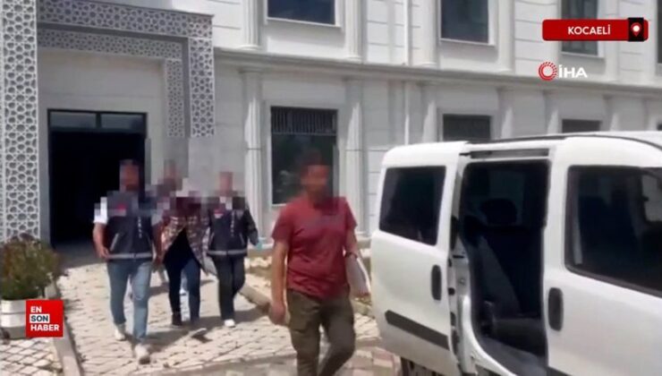 Kocaeli’de 155 kabahat kaydı bulunan bayanlar yakalandı