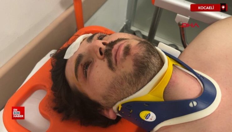 Kocaeli’de 4 kişinin trafikte darbettiği oyuncu konuştu