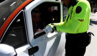 Konya’da fazla yolcu taşıyan şoförden değişik savunma: 3 çocuk 1 kişi yapar