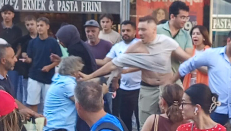 Küçükçekmece’de İETT otobüsünde hengame