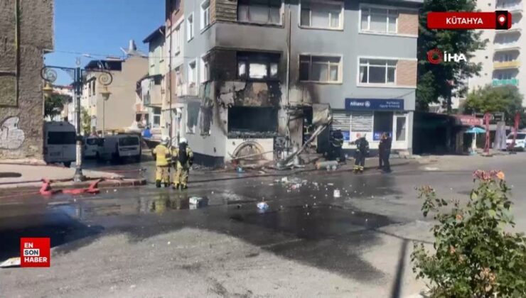 Kütahya’da tüp bayisinde patlama