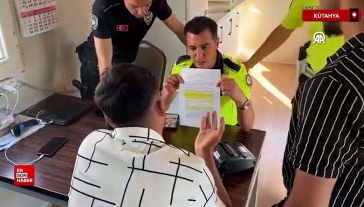 Kütahya’da yöntemsiz çakar lamba kullanımına 276 bin lira ceza