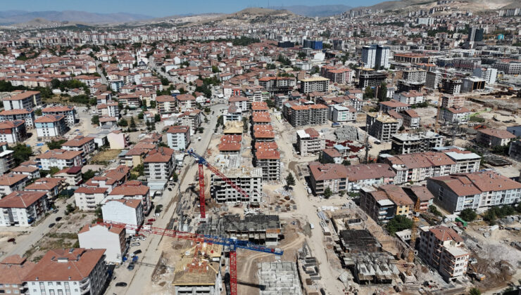 Malatya Salköprü Mahallesi’nde yeni konutlar yükseliyor