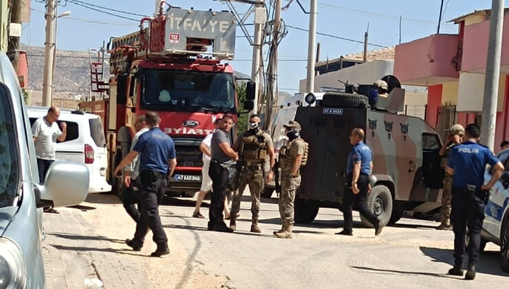 Mardin’de eşi ve 2 çocuğunu rehin alan kuşkulu 3 saat sonra ikna edildi