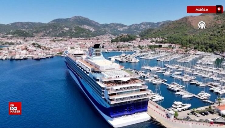 Marella Explorer kruvaziyeri Marmaris’e 1896 turist getirdi