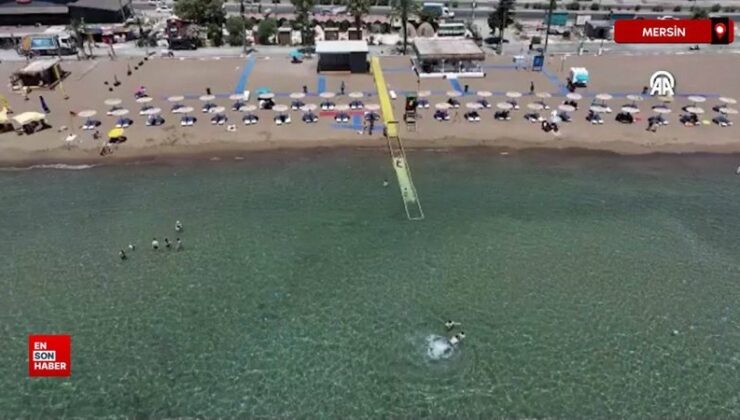 Mersin’in 11 mavi bayraklı plajı yerli ve yabancı turistleri ağırlayacak
