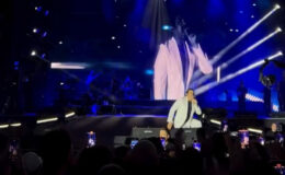 Müzikçi Bayhan, Bursa’da müzik söylerken yere düştü