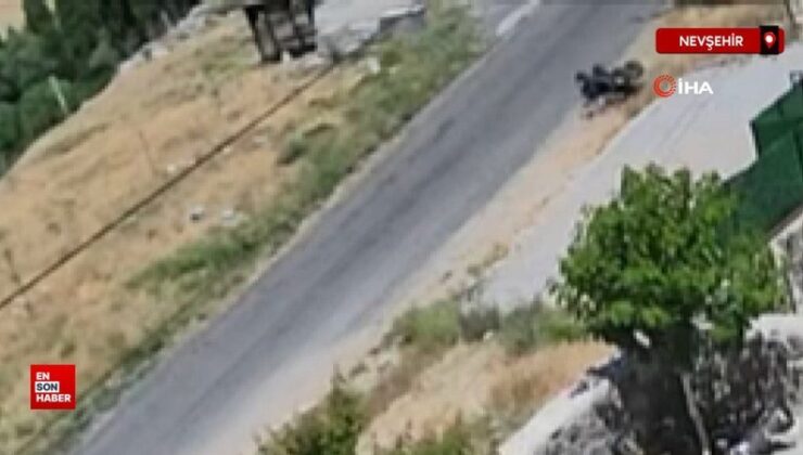 Nevşehir’de denetimden çıkan ATV devrildi
