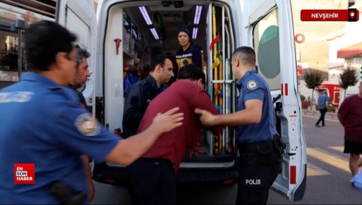 Nevşehir’de kırmızı ışık ihlali yapan alkollü şoför kazaya neden oldu