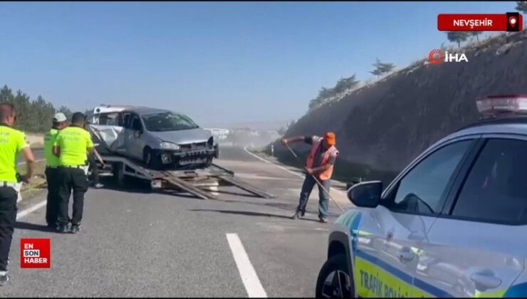 Nevşehir’de trafik kazası: Takla atan araçta anne öldü, 2 yaşındaki çocuk yaralandı