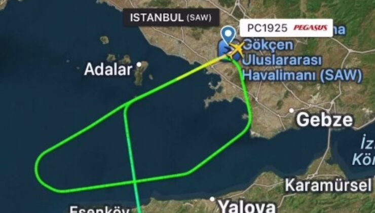 Sabiha Gökçen Havalimanı pistinde tavşan paniği yaşandı