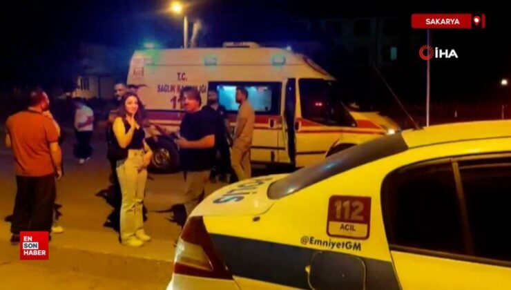 Sakarya’da arabanın çarptığı elektrikli bisikletteki anne ve kızı yaralandı