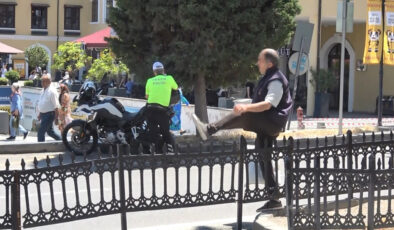 Samsun’da bariyerleri aşarak yola atlayan yayalara ceza yağdı