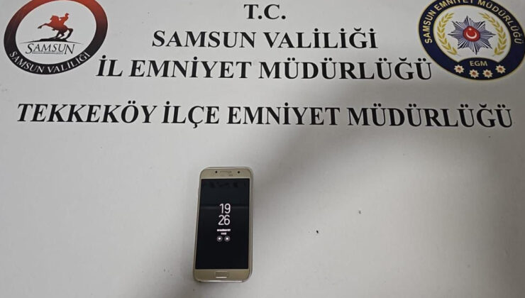 Samsun’da ehliyet imtihanına göğüsüne gizlediği telefonla girdi