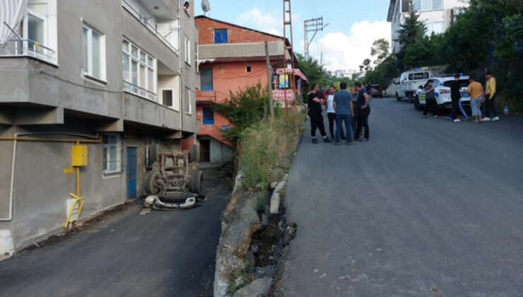 Samsun’da park halindeyken hareket eden kamyonet çocuğu öldürüyordu