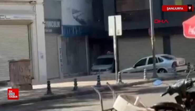 Şanlıurfa’da havai fişek deposunda yangın