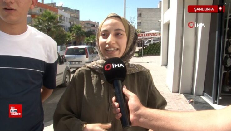 Şanlıurfa’da sokak ortasında eşini darbetti